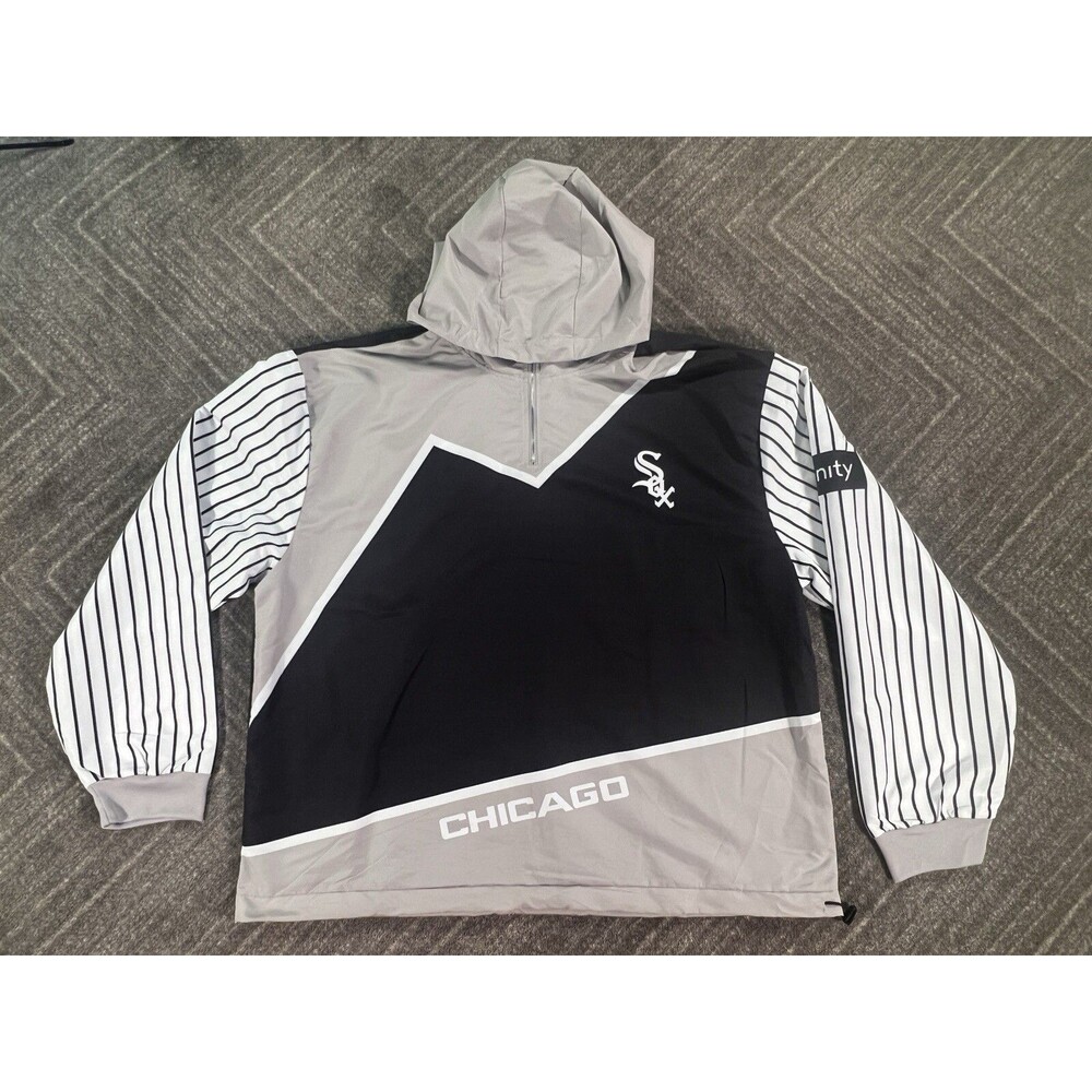 Chicago White Sox Xfinity 1/4 Zip SGA 9/24/22 Windbreaker Jacket SZ XL